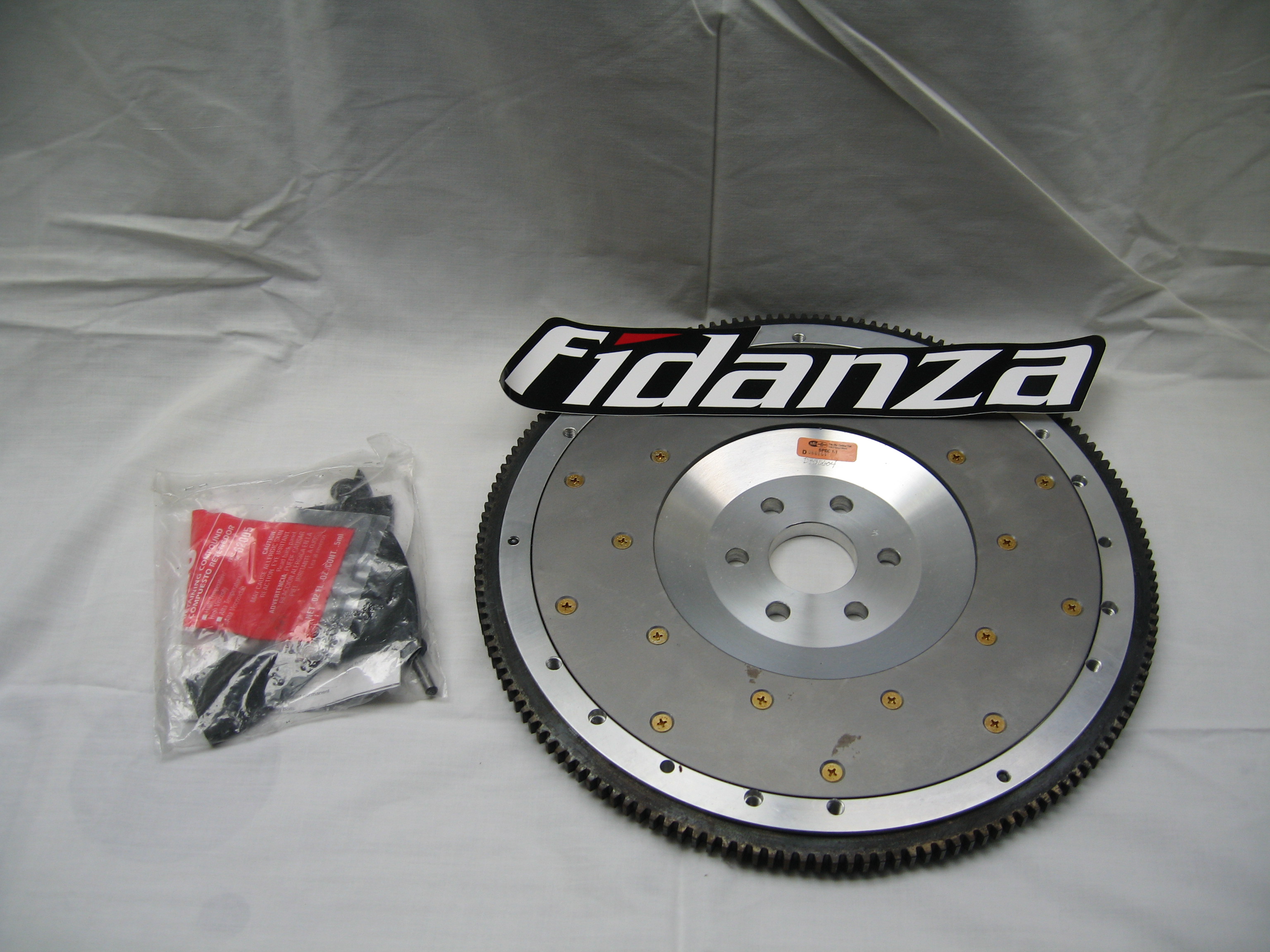 Fidanza Aluminum SBF Flywheel - Click Image to Close