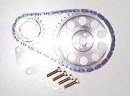 Rollmaster SBF Billet Timing Chain & Gear Set - Click Image to Close