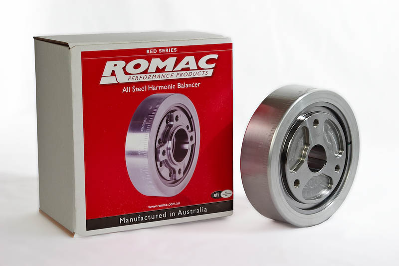 Romac SBC SFI Certified Balancer 350 Internal 7" Red Series