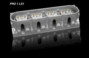 DART 205 LSx Pro1 Aluminum Cylinder Heads - Click Image to Close